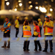 Photo: AP, emergency workers in Barcelona